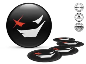 Sticker dome High-End Edition Sleek Dome Badges